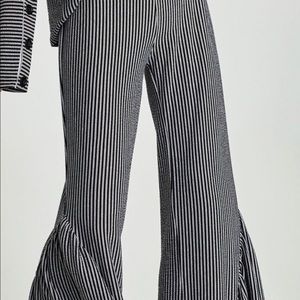 Zara Flowing Frilled Trousers