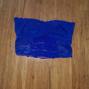 Free People lace bandeau bralette NWOT size S