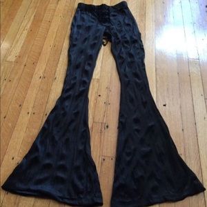 Blacklist velvet bell bottoms