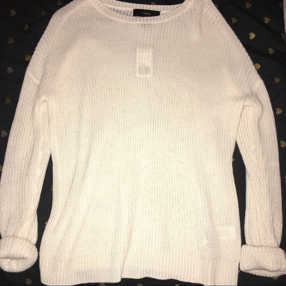 Sweater Cream from Forever 21