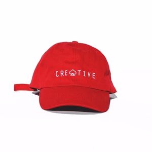 Classic Red “Creative” Cap