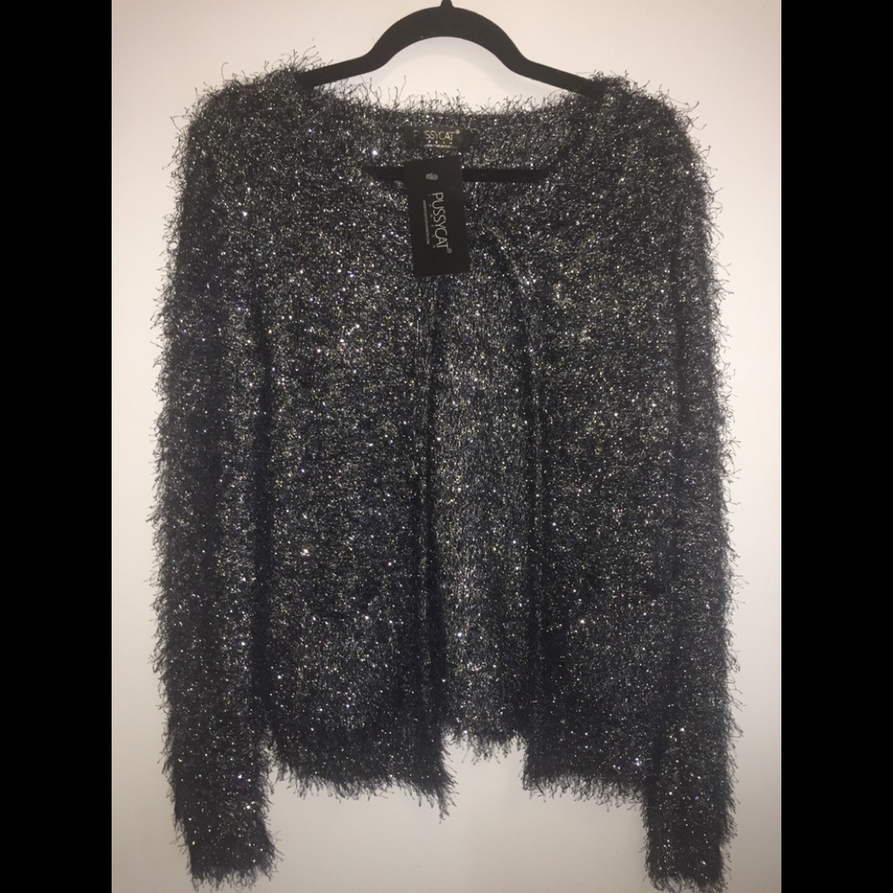 ASOS PussyCat London Star Burst Cardigan Sweater
