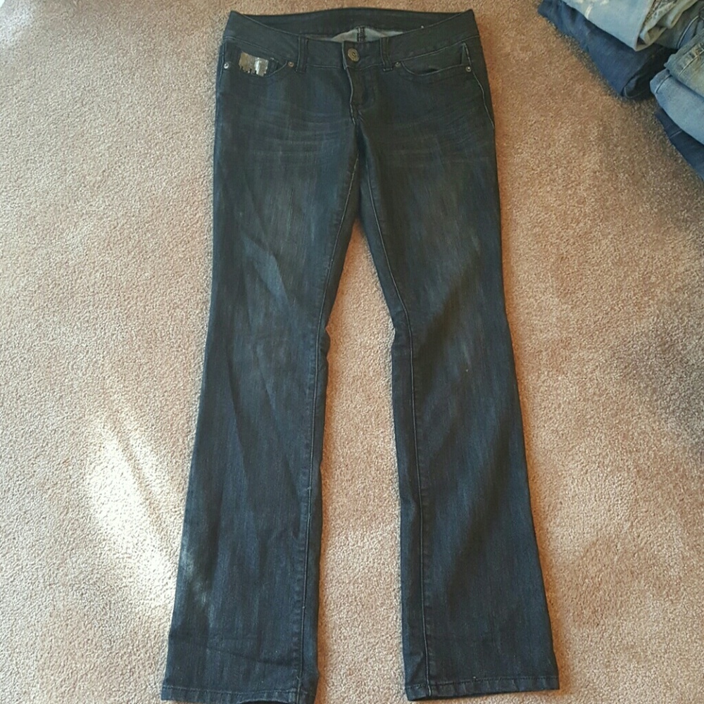 Guess dark jeans