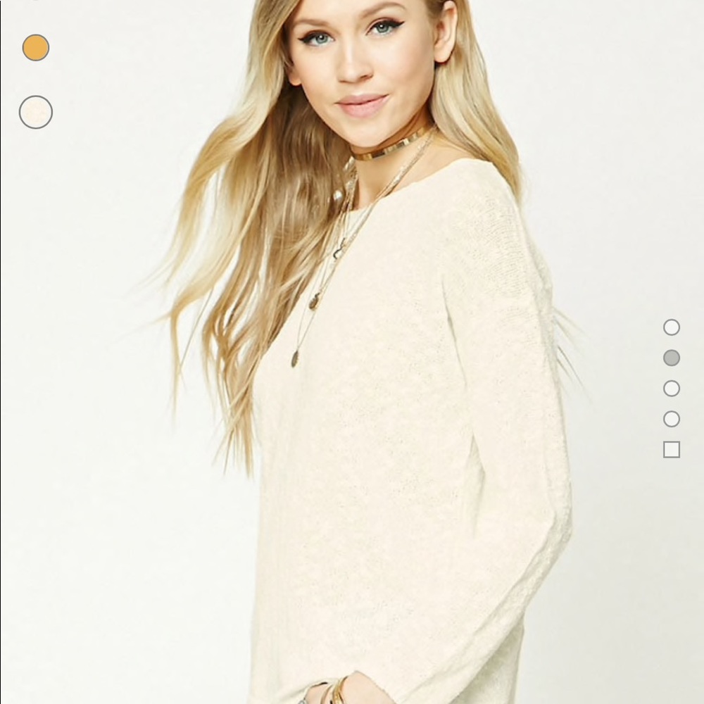 Slub Knit Sweater