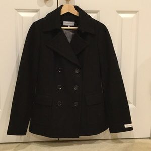 Calvin Klein wool pea coat