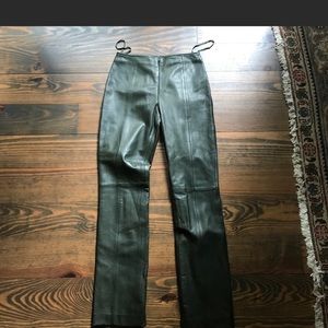 💯% genuine leather cache brand elegant pants!