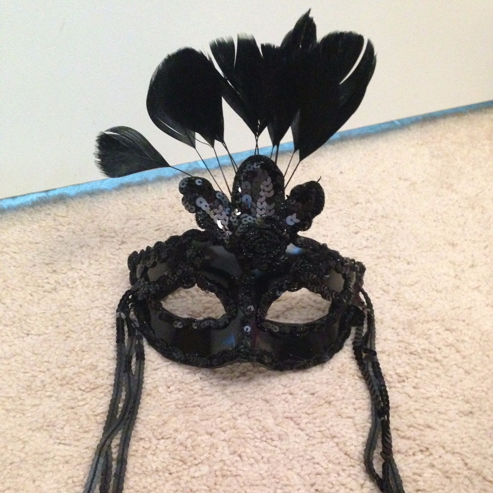 Masquerade Mask - BLACK