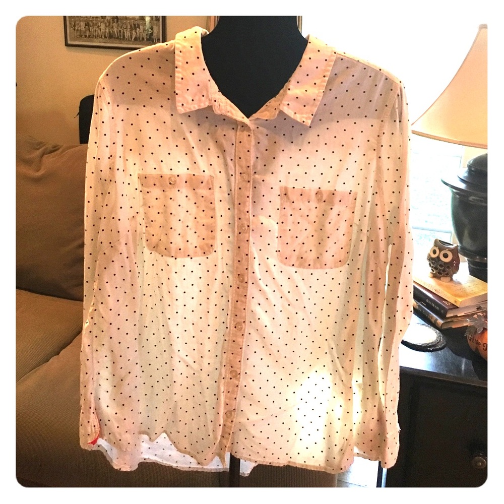 Button Up Collared Shirt