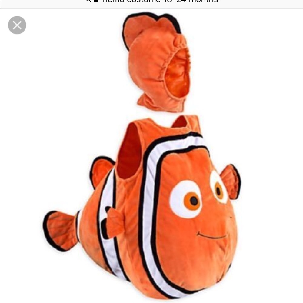 Finding Nemo Disney costume 18-24 months $20
