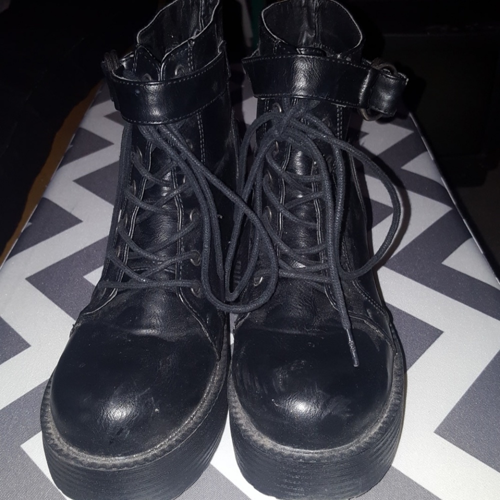 ASOS chunky platform boots