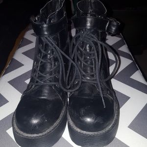 ASOS chunky platform boots