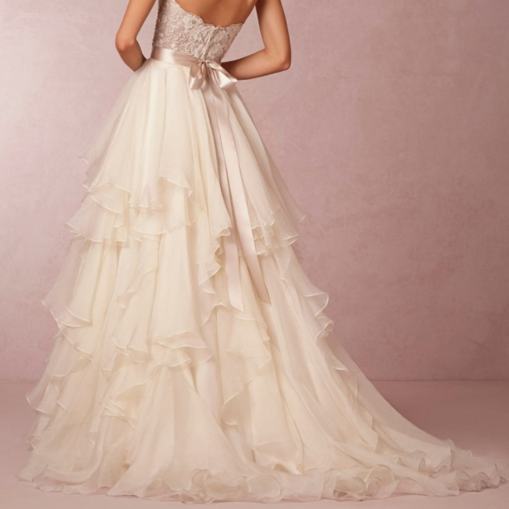 Watters Priya Skirt (Ivory) - Wedding