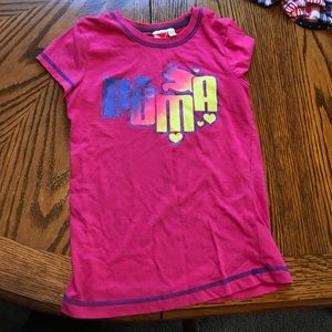 Girls Puma tee