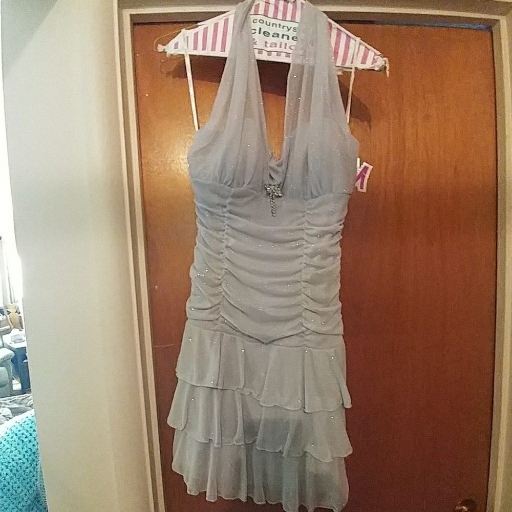 Light Gray Party Dress