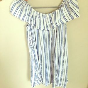 Off the shoulder dress