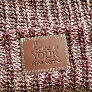 Love your melon. Cuffed beanie. New.