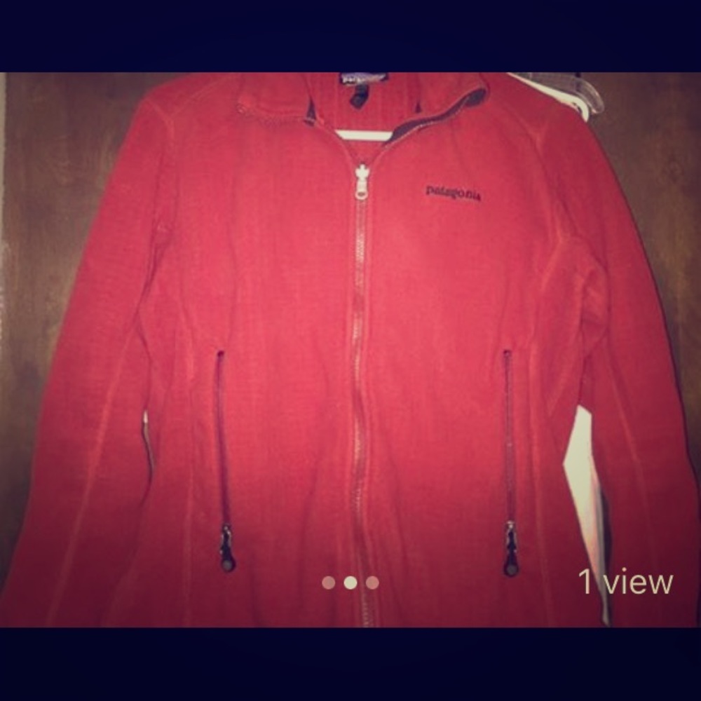 Patagonia Ladies size small red jacket