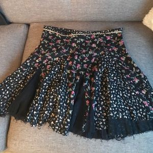 Free People one mini skirt.