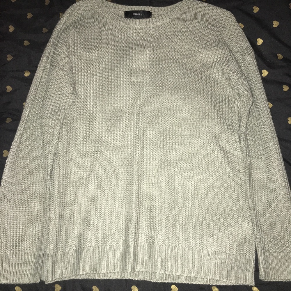 Green Sweater Forever 21