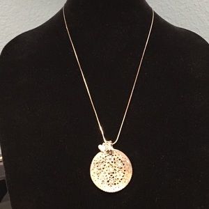 Long Necklace Silver