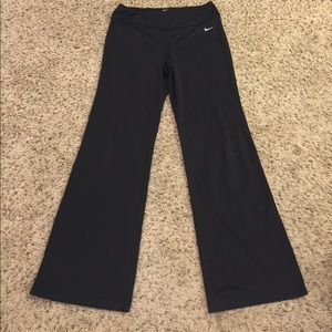 Nike flared yoga pants
