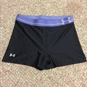 Black Under Armour Spandex Shorts