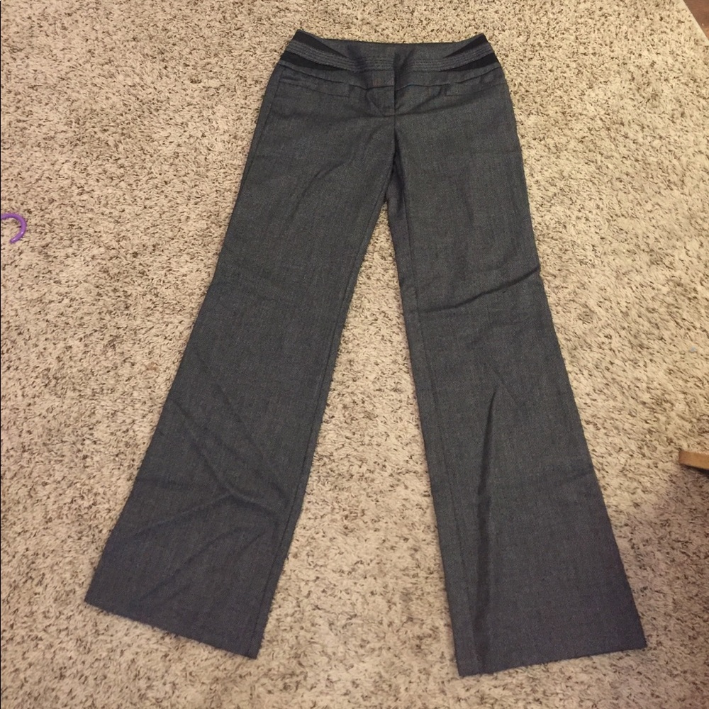 Wide leg dress pants