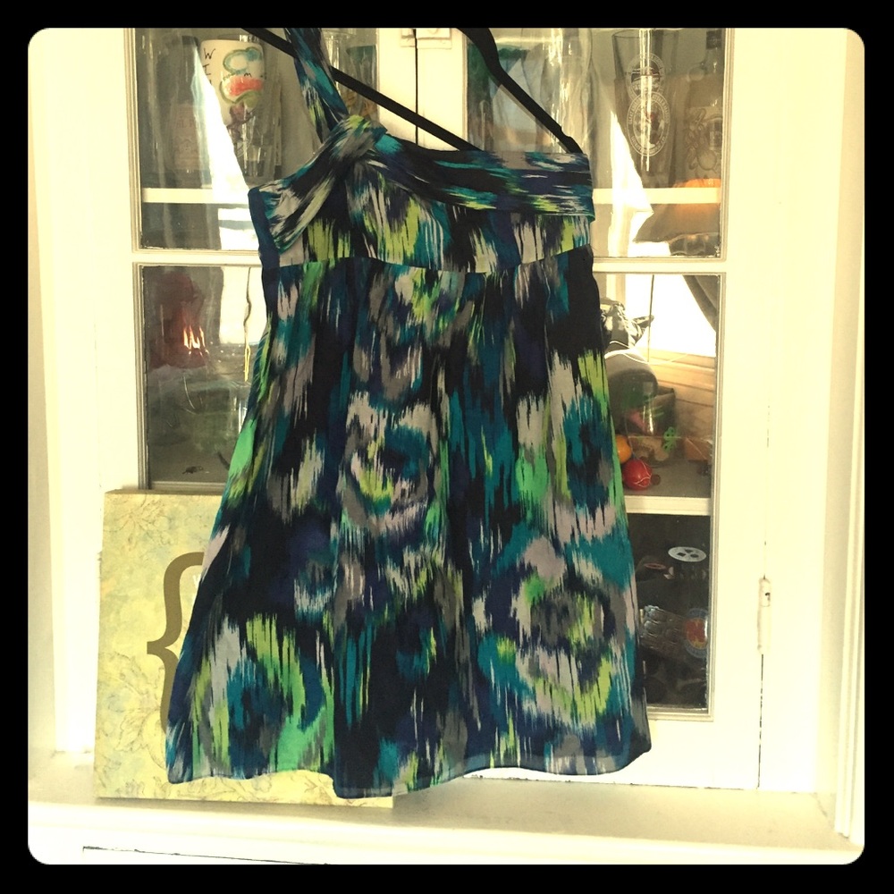 One strap midi loft dress