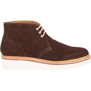 Grenson Suede Leather Allen Chukka Boots, Size 10