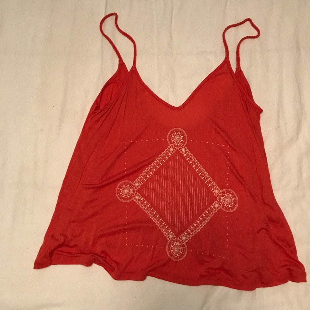 Red/orange tank
