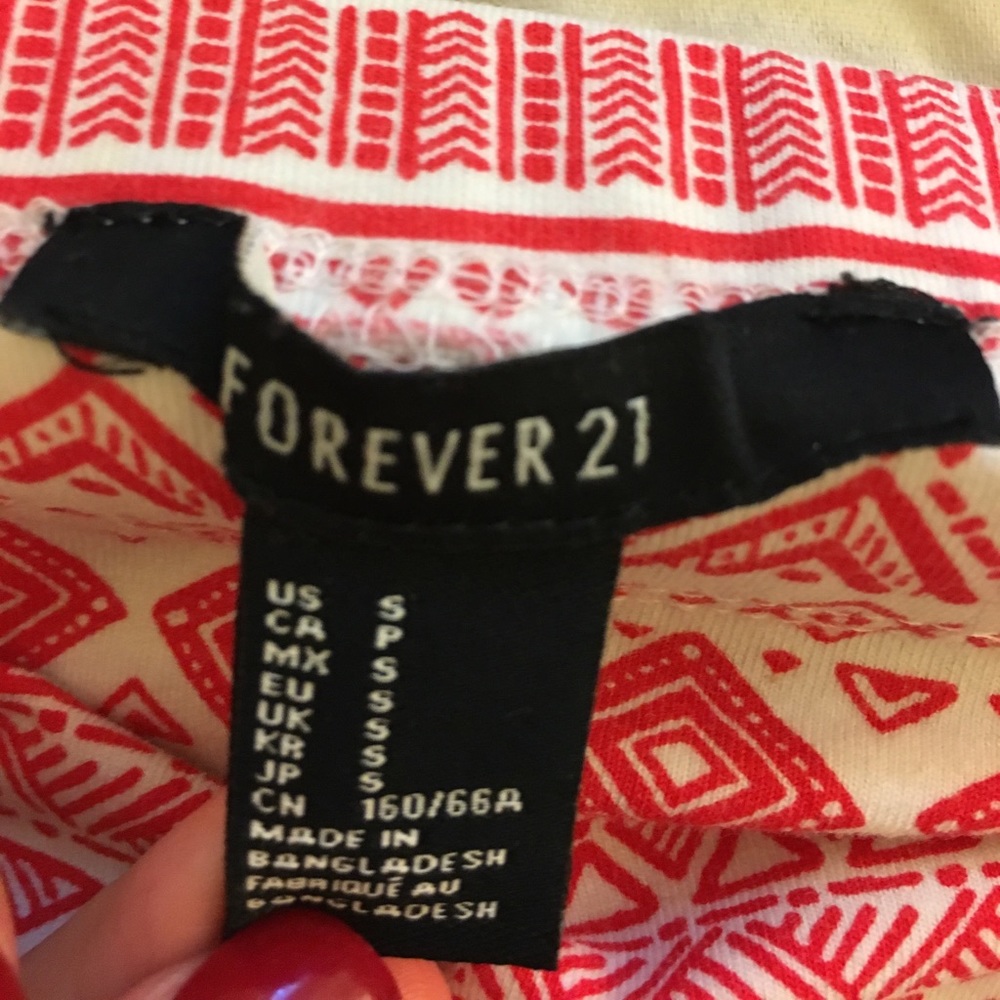 Forever21 knee length pencil stretchy skirt - Picture 5 of 7