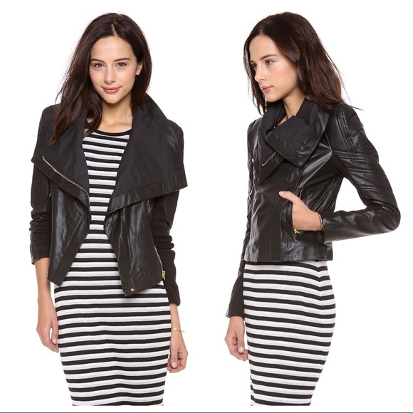 6 Shore Road Jackets & Blazers - 6 Shore Road Chloe Leather Jacket LIKE NEW L