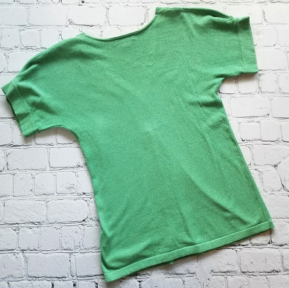 Banana Republic Green Spring Sweater Sz XS - Picture 2 of 7