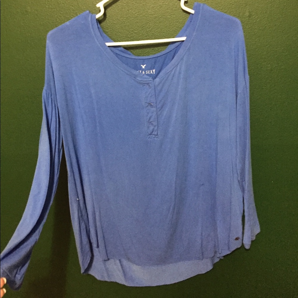 Blue blouse