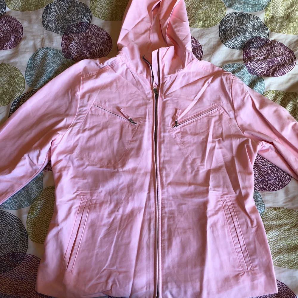Pink Rain Jacket- made in Italy