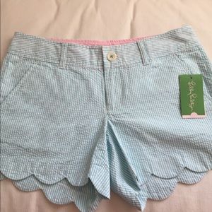 Lilly Pulitzer - Seersucker Buttercup Shorts