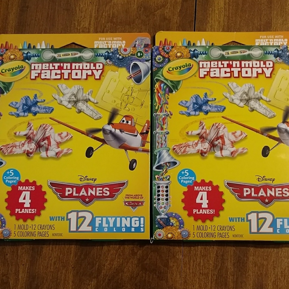 *NEW* Crayola Melt'n Mold Factory Refills 2 packs