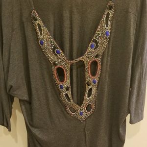 Stoned on the back Top