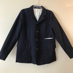 Betabrand Reversible Smoking Jacket
