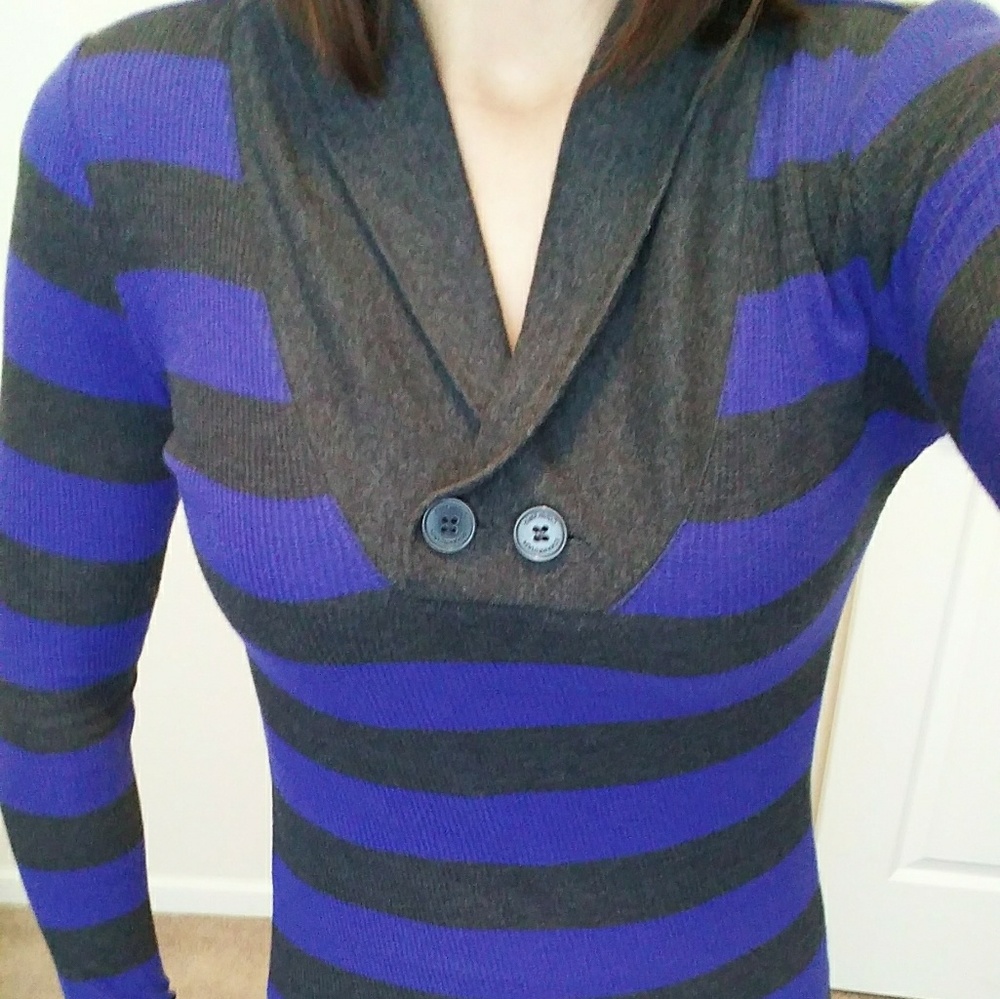 Calvin Klein Striped thermal sweater