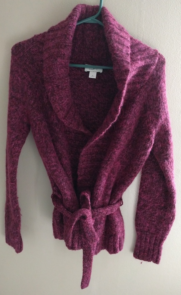 Ann Taylor Loft, Wool Cardigan, Size M
