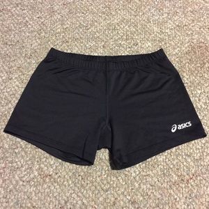 Black ASICS Spandex Shorts