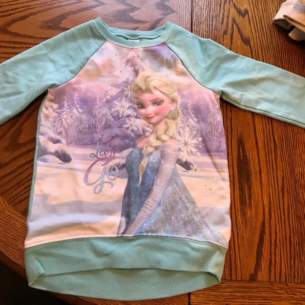Girls Jumping Beans Elsa Sweatshirt
