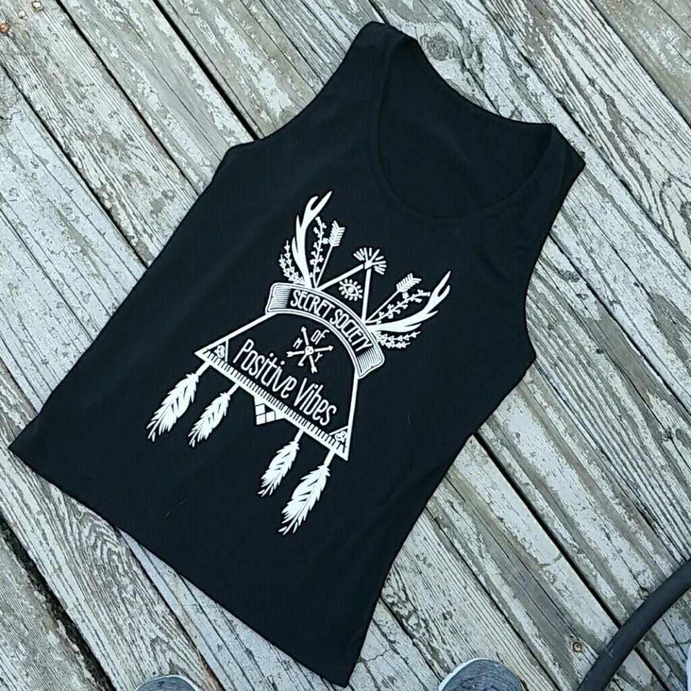 Positive vibes tank