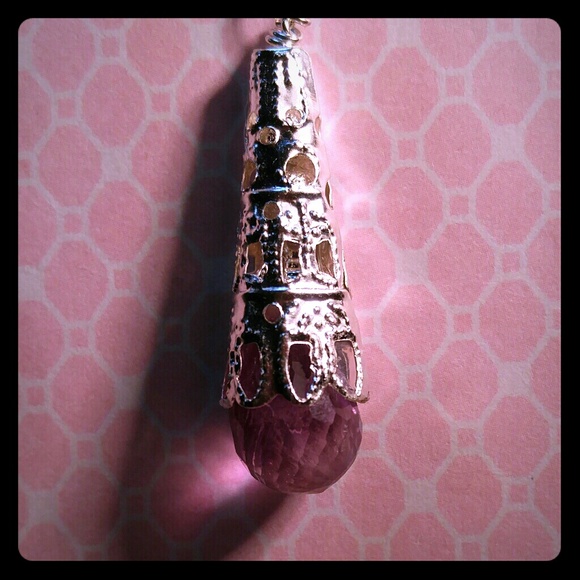 #0145 Bicolor Amethyst Pendant - Picture 1 of 2