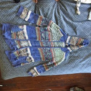 American rag chunky cardigan