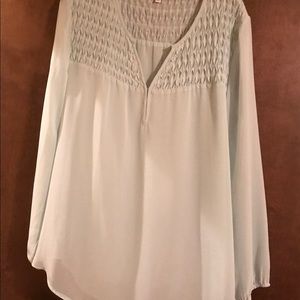Chaus New York Blouse - Size XL- Sea foam green. Chaus New York Blouse - Size XL- Sea foam green.