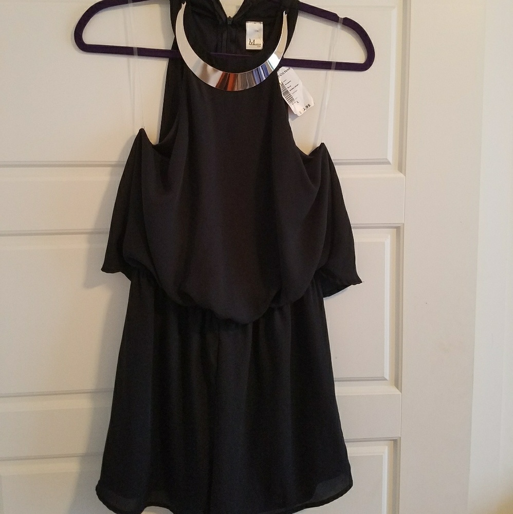 🚫SOLD🚫Romper with gold hardware