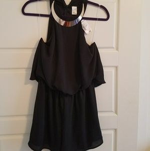 🚫SOLD🚫Romper with gold hardware