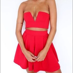 Sabo Skirt Red Ashby Lane Set